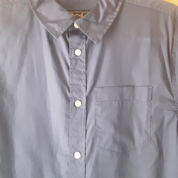 Industrie Men's Button Down Blue Shirt,  New! S - Picture 5 of 14